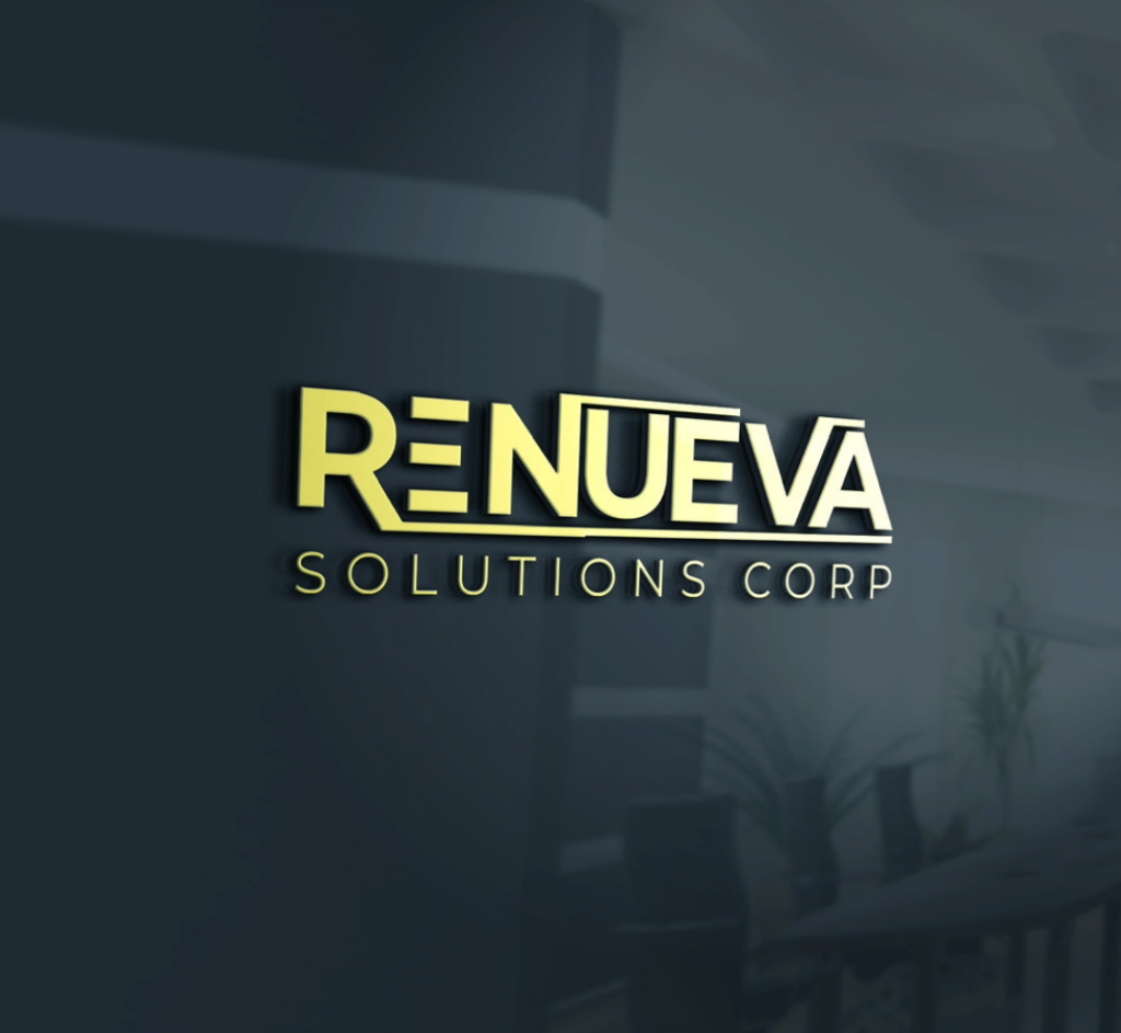 renueva logo negro